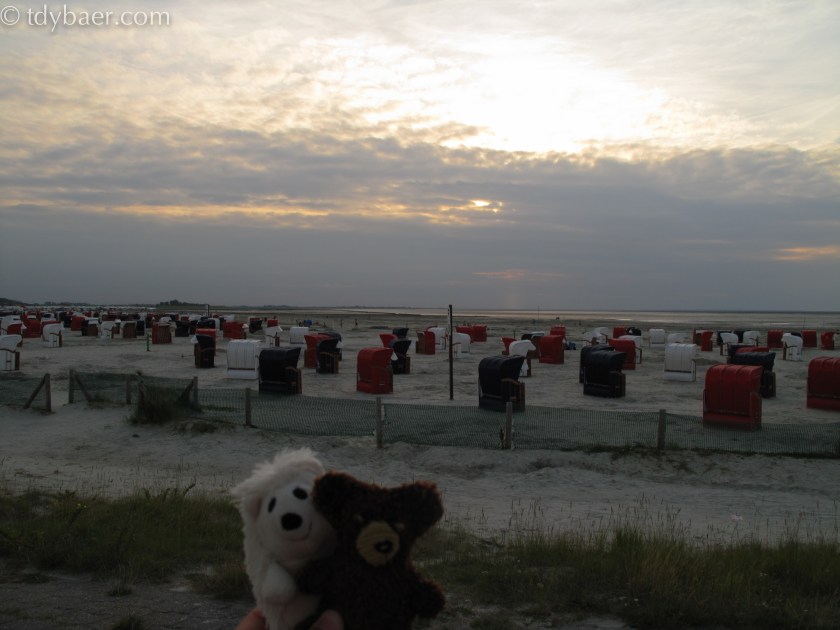 Sonnenuntergang am Strand