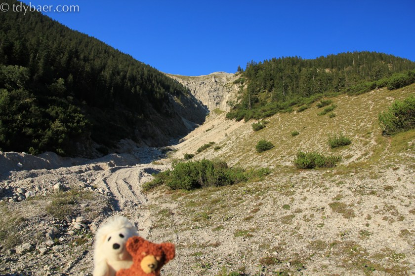 Auf dem Weg zum Parkplatz
