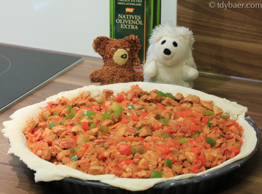 Füllung in der Form