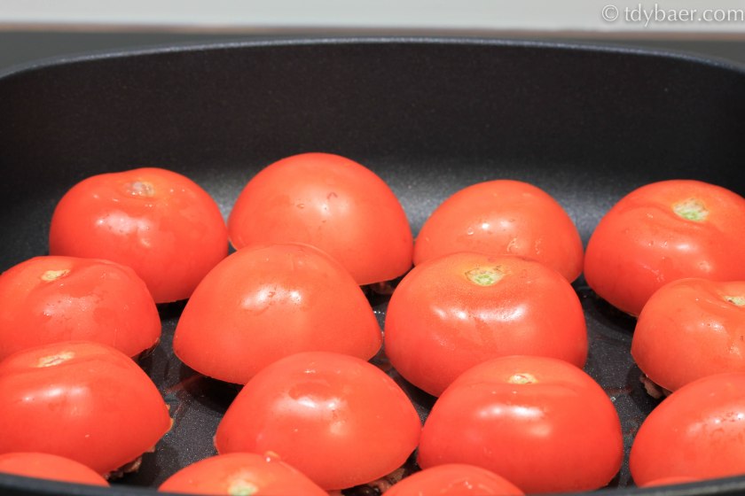 Tomaten in der Pfanne