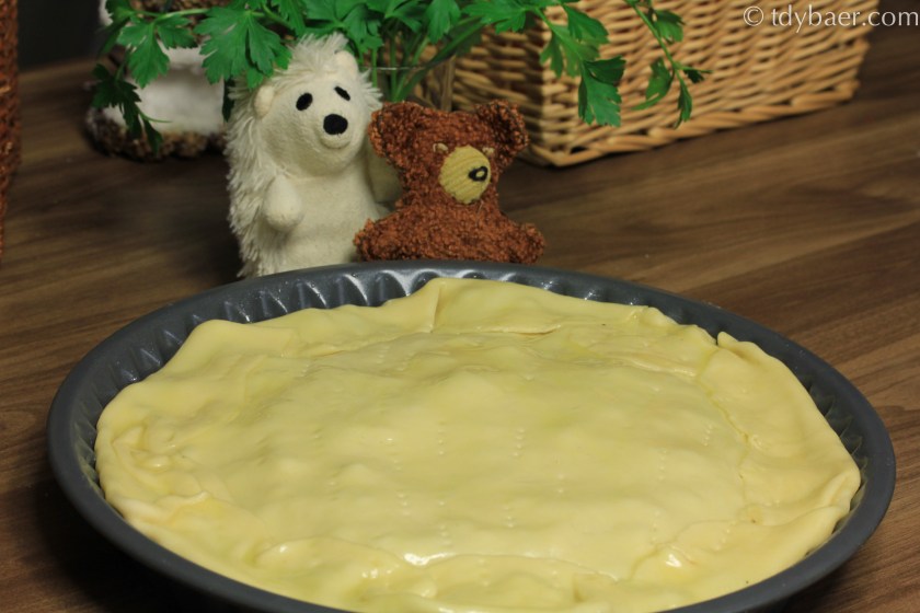 Fertig für den Ofen