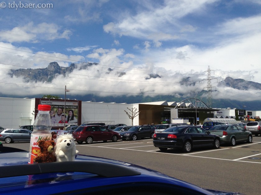 Pause in der Schweiz