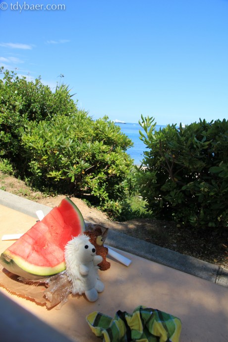 Kleine Pause am Strand