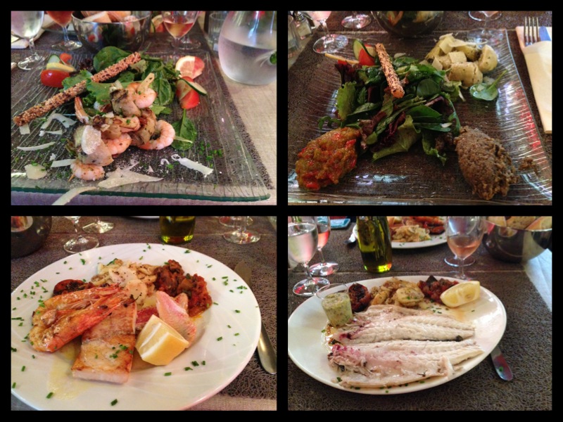 Vorspeise und Hauptgang